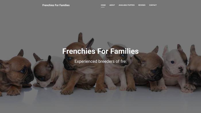 Frenchiesforfamilies.com - French Bulldog Puppy Scam Review