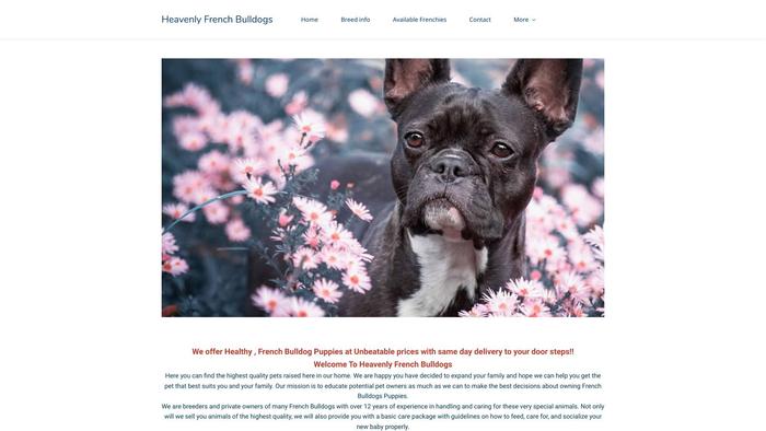 Heavenlyfrenchie.com - French Bulldog Puppy Scam Review