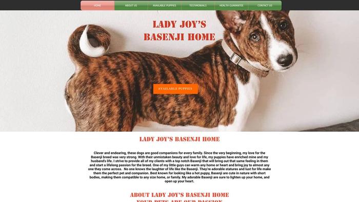 Joysbasenjihome.com - Basenji Puppy Scam Review