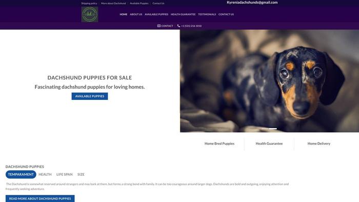 Kyreniadachshunds.com - Dachshund Puppy Scam Review