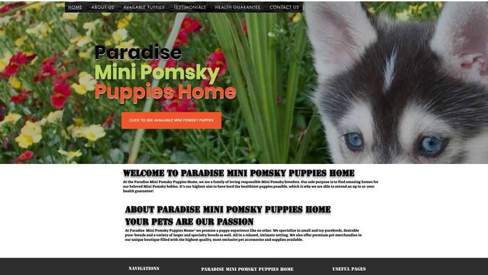 Paradiseminipomskyhome.com - Pomeranian Puppy Scam Review