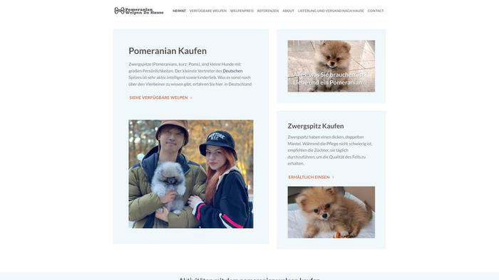 Pomeranianwelpenzuhause.xyz - Japanese Spitz Puppy Scam Review