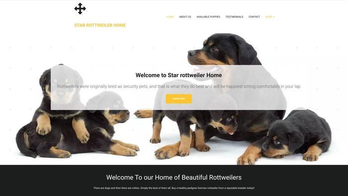 Starrottweillerhome.com - Rottweiler Puppy Scam Review