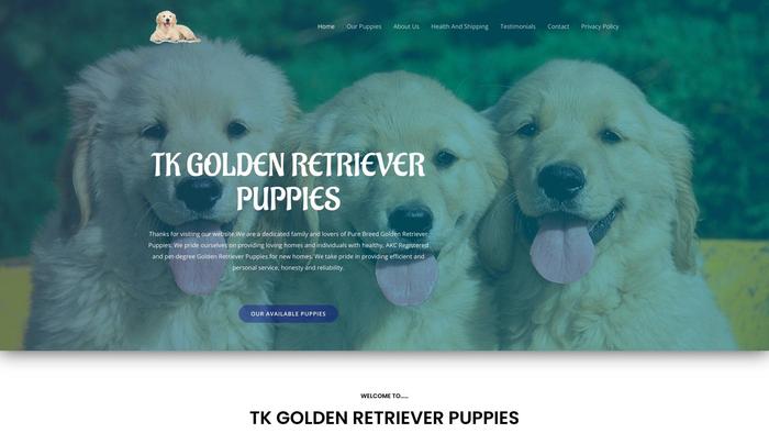 Tkgoldenretrieverpuppies.com - Golden Retriever Puppy Scam Review