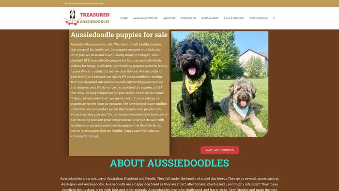 Treasuredaussiedoodles.com - Australian Shepherd Puppy Scam Review