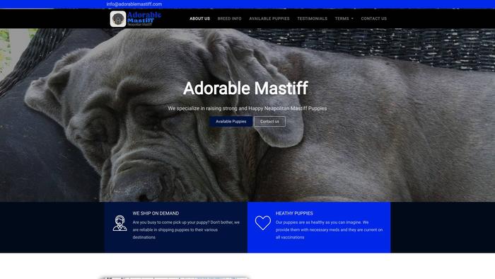 Adorablemastiff.com - Tibetan Mastiff Puppy Scam Review