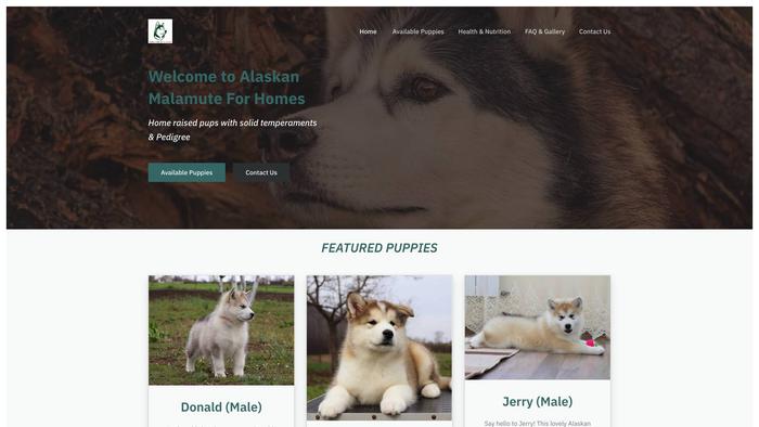 Alaskanmalamuteforhomes.com - Malamute Puppy Scam Review