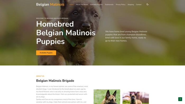 Belgianmalinoisbrigade.com - Germanshepherd Puppy Scam Review