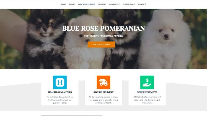 Bluerosepomeranian.com - Pomeranian Puppy Scam Review