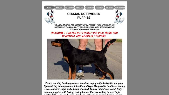 Carsoncityrottweilerpuppies.com - Rottweiler Puppy Scam Review