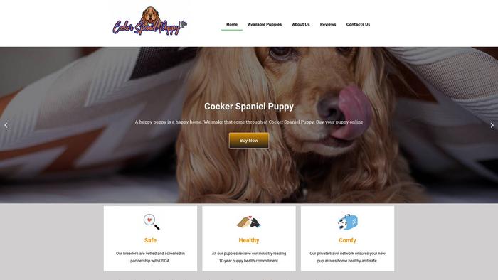 Cockerspanielpuppylitter.com - Cockerspaniel Puppy Scam Review