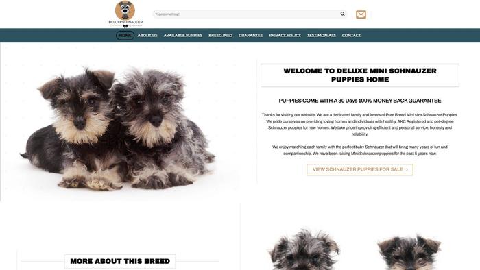 Deluxeschnauzer.com - Schnauzer Puppy Scam Review