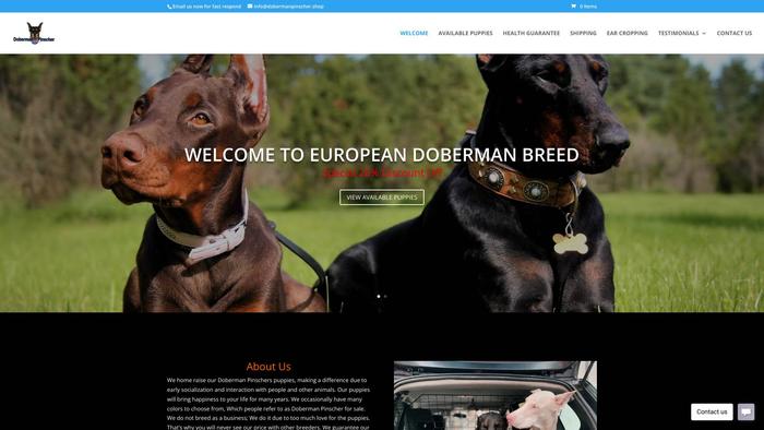 Dobermanpinscher.shop - Doberman Pinscher Puppy Scam Review