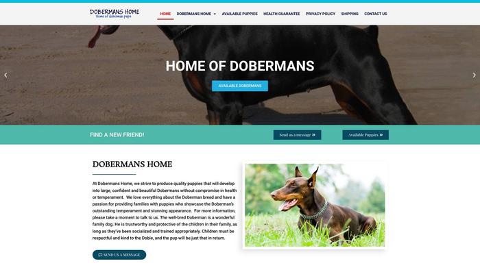 Dobermanshome.com - Doberman Pinscher Puppy Scam Review