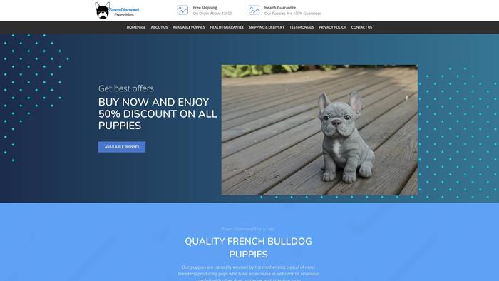 Fawndiamondfrenchies.net - French Bulldog Puppy Scam Review