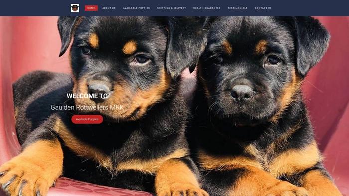 Gauldenrotties.com - Rottweiler Puppy Scam Review