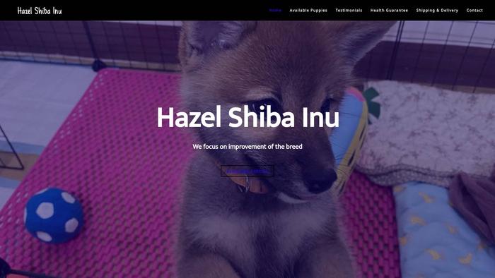 Hazelshibainu.com - Shibhainu Puppy Scam Review