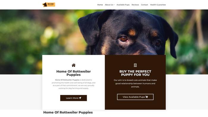 Homeofrottweilerpuppies.com - Rottweiler Puppy Scam Review