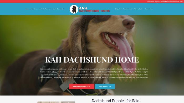 Kahdachshundhome.com - Dachshund Puppy Scam Review