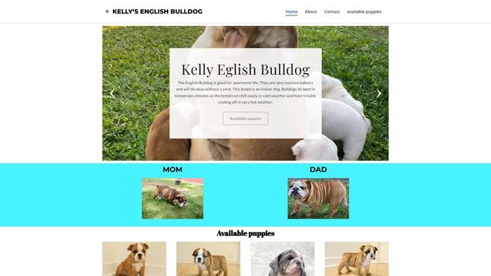 Kellyenglishbulldogpuppies.store - English Bulldog Puppy Scam Review