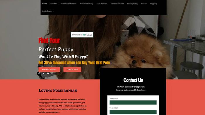 Lovingpomeranian.com - Pomeranian Puppy Scam Review