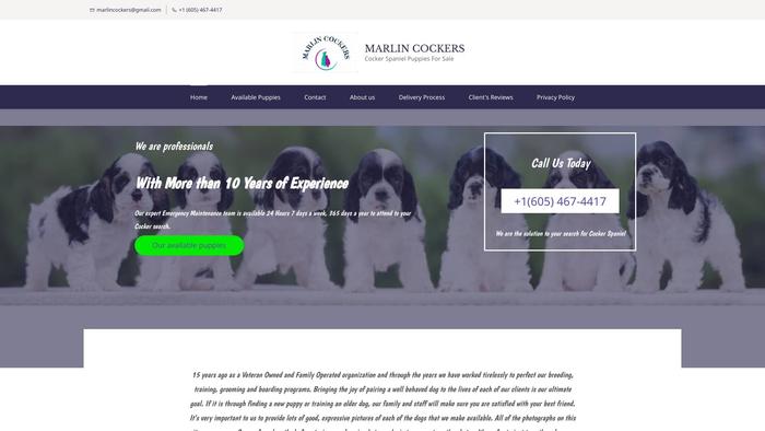 Marlincockers.store - Cockerspaniel Puppy Scam Review