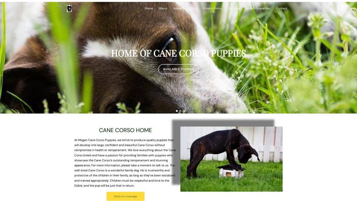 Megancanecorsopuppies.com - Cane Corso Puppy Scam Review