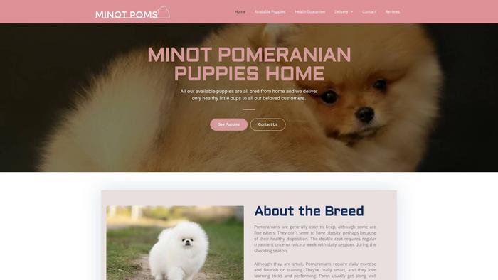 Minotpomshome.com - Pomeranian Puppy Scam Review