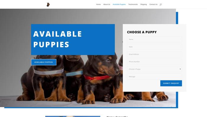 Patdobermanhome.com - Doberman Pinscher Puppy Scam Review