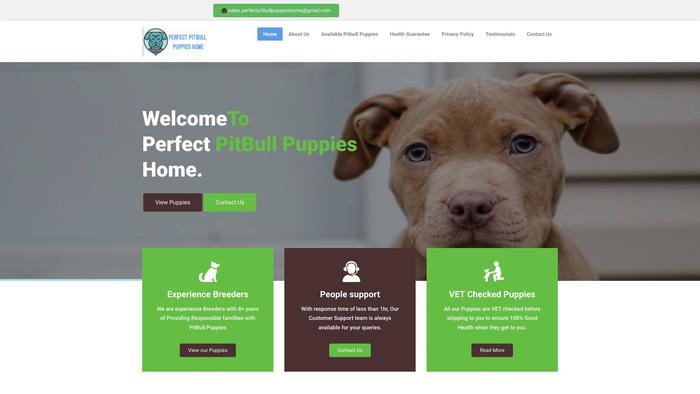 Perfectpitbullpuppieshome.com - Pit Bull Puppy Scam Review