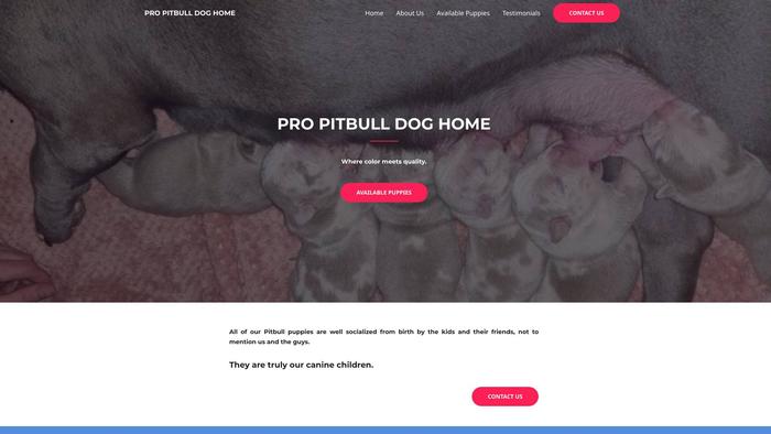 Propitbulldoghome.com - Pit Bull Puppy Scam Review