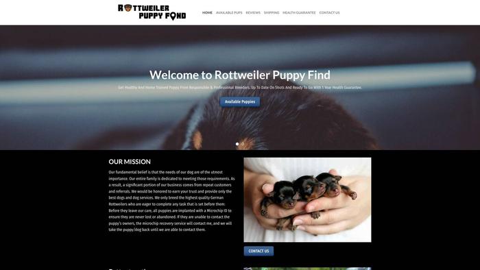 Rottweilerpuppyfind.com - Rottweiler Puppy Scam Review