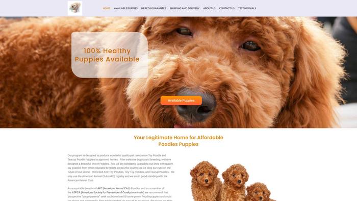 Sacredpoodleshome.com - Poodle Puppy Scam Review