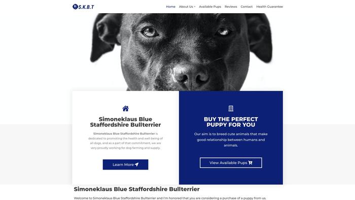 Simoneklausbluestaffordshirebullterrier.com - Terrier Puppy Scam Review