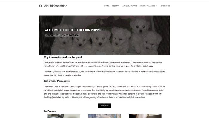 Stminibichonfise.com - Bichon Frise Puppy Scam Review