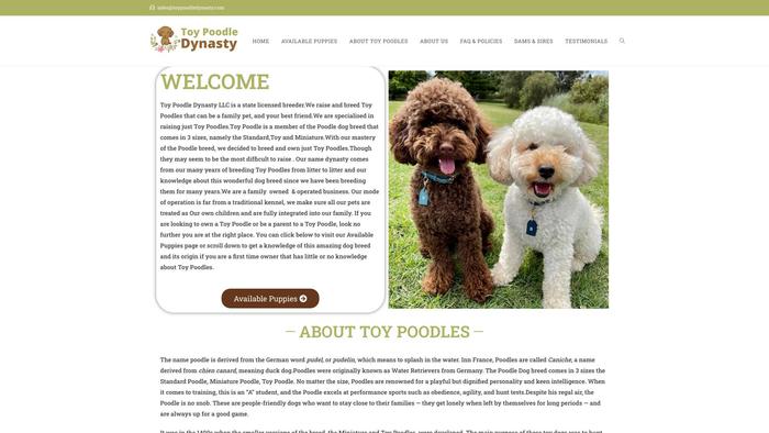 Toypoodledynasty.com - Poodle Puppy Scam Review