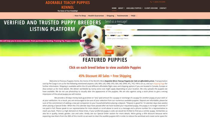 Adorableteacupbreeders.com - Yorkshire Terrier Puppy Scam Review