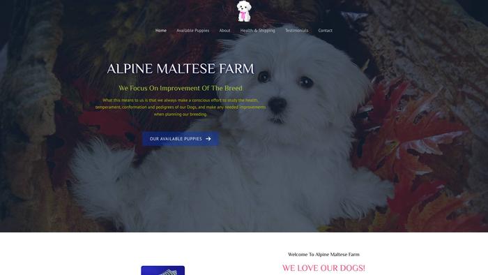 Alpinemaltese.com - Maltese Puppy Scam Review