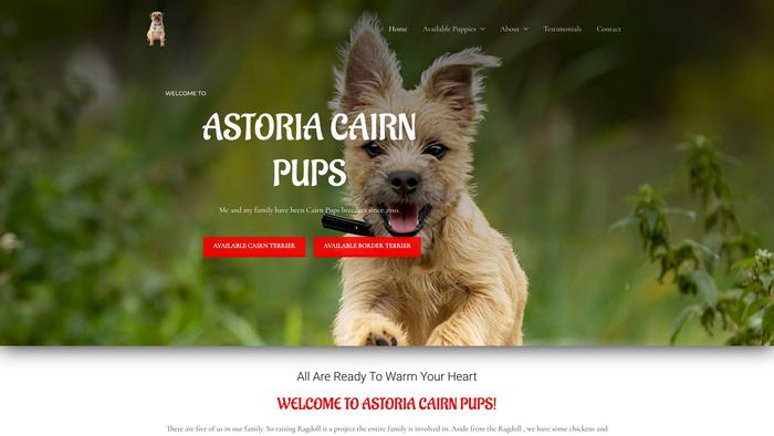 Astoriacairnpups.com - Terrier Puppy Scam Review