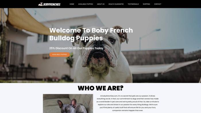 Bobyfrenchies.com - French Bulldog Puppy Scam Review