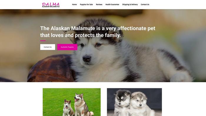 Dalmaalaskanmalamutes.com - Malamute Puppy Scam Review