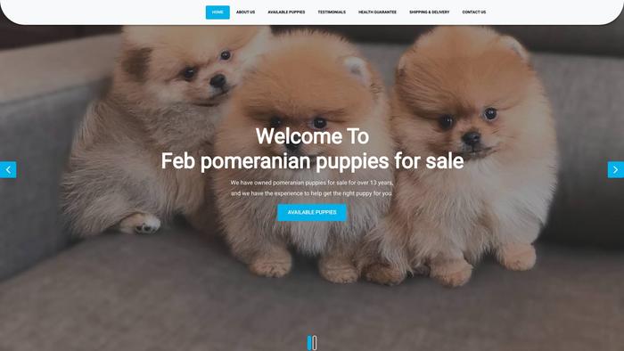 Febpomeranianpuppies.com - Pomeranian Puppy Scam Review