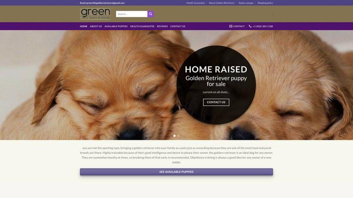 Greenvillegoldenretrievers.com - Golden Retriever Puppy Scam Review