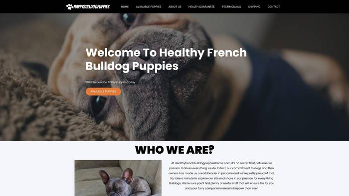 Happybulldogpuppies.com - Bulldog Puppy Scam Review