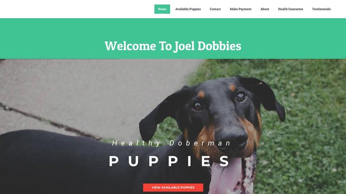 Joeldobbies.com - Doberman Pinscher Puppy Scam Review