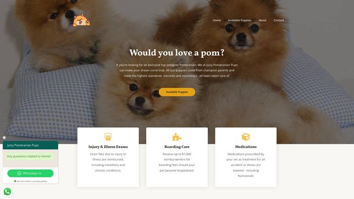 Juicy-pomeranian-pups.com - Pomeranian Puppy Scam Review