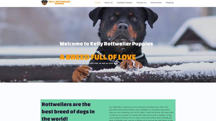 Kellyrottweilerpuppies.com - Rottweiler Puppy Scam Review