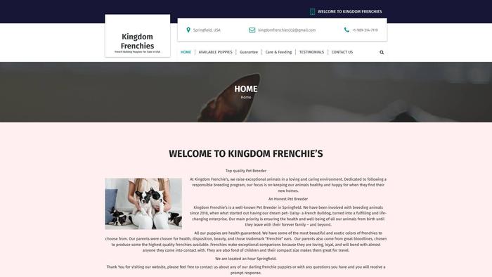 Kingdomfrenchies.com - French Bulldog Puppy Scam Review