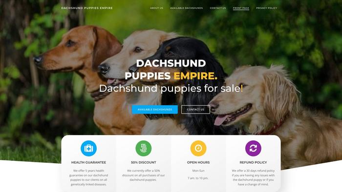 Ltddachshundpuppies.us - Dachshund Puppy Scam Review