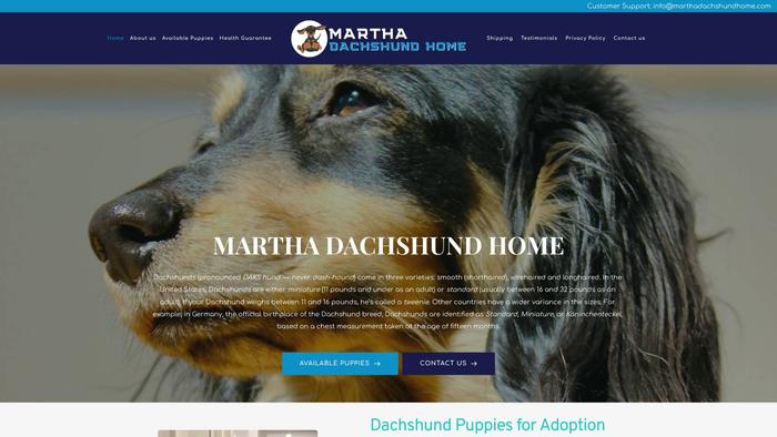 Marthadachshundhome.com - Dachshund Puppy Scam Review